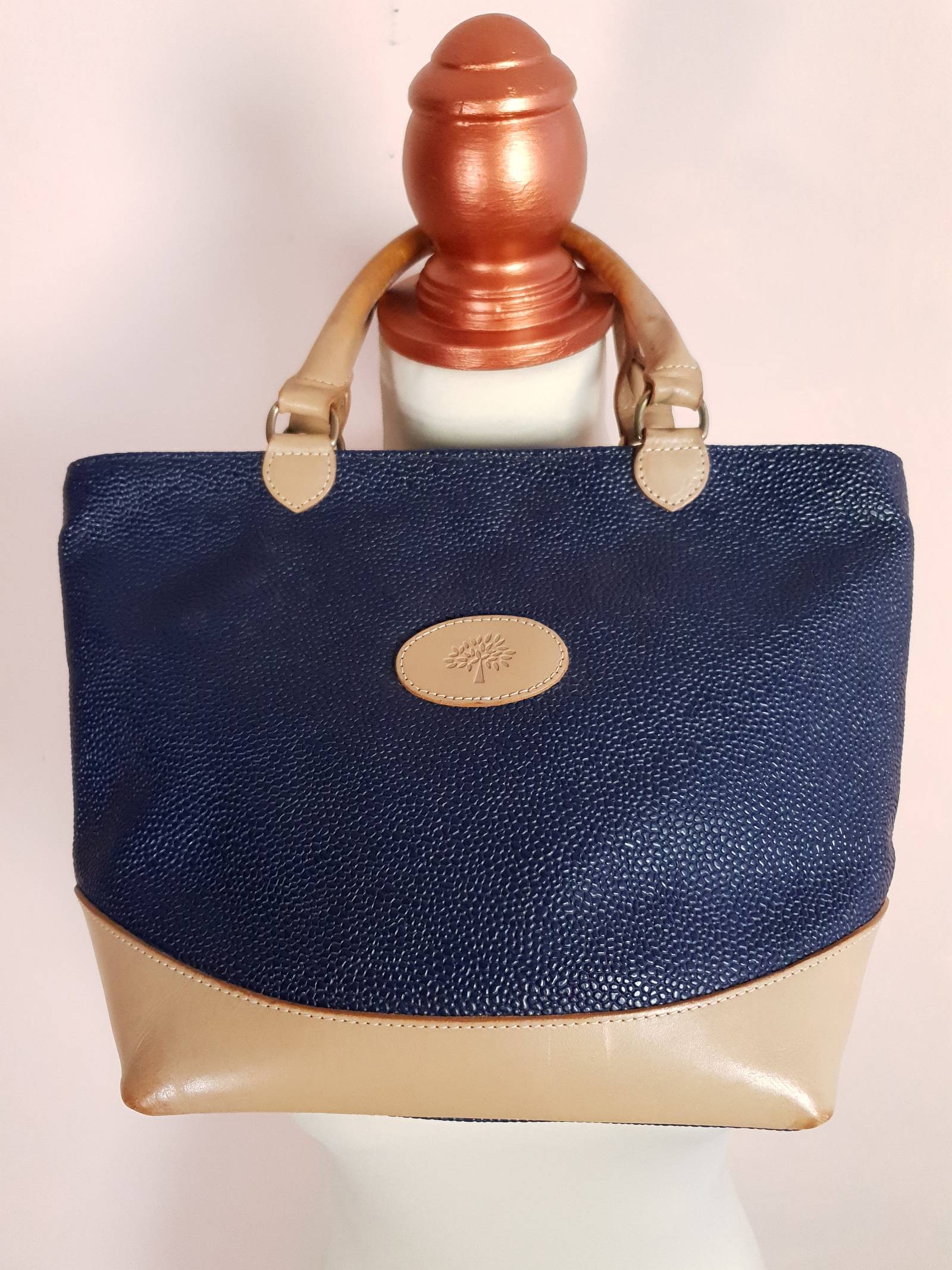 Mulberry discount navy purse