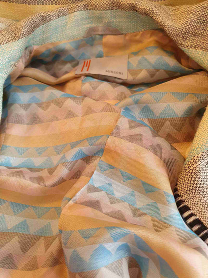 Gorgeous Pre-Owned Missoni Striped Silk Jacket - Size 12